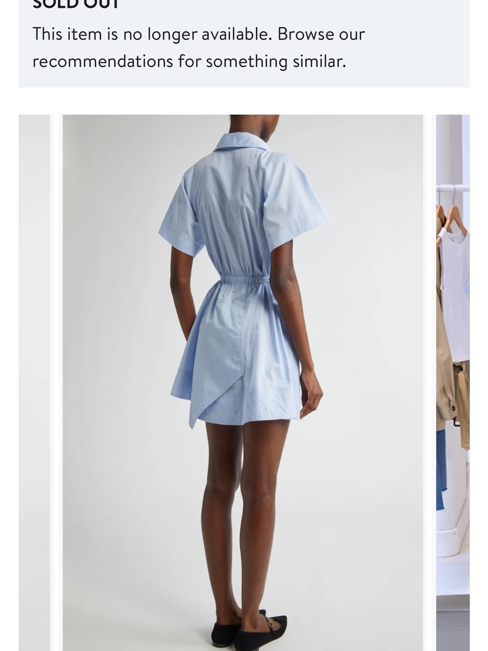 ALC Julie Mini Shirt Dress - Picture 2 of 9